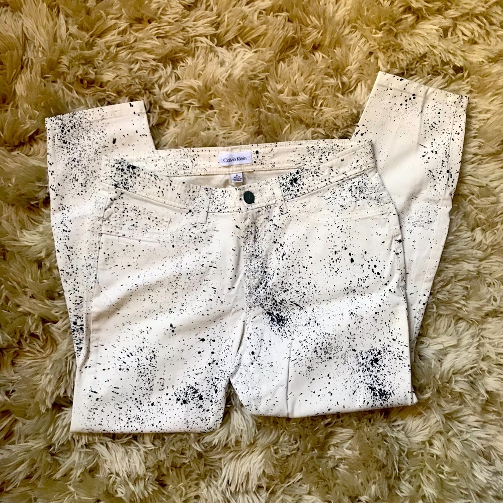 Calvin Klein White Jeans